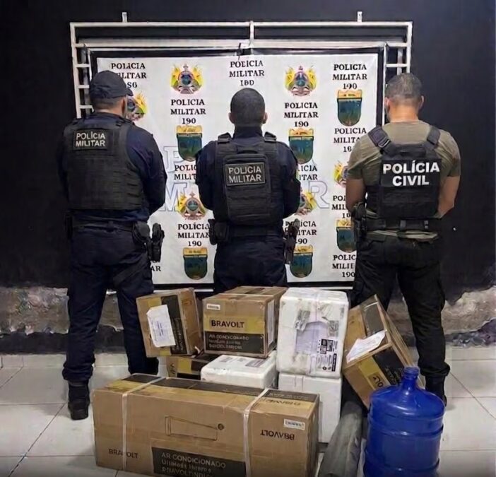 Polícia recupera oito aparelhos de ar-condicionado furtados em Marechal Thaumaturgo