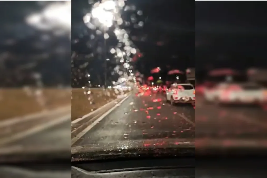 Após 58 dias de seca, regiões do DF registram chuva neste sábado