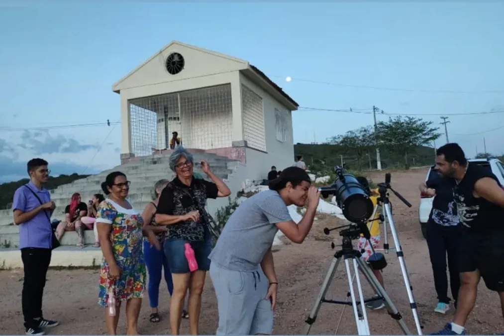 Associação astronômica em PE leva ciência para o interior do Nordeste