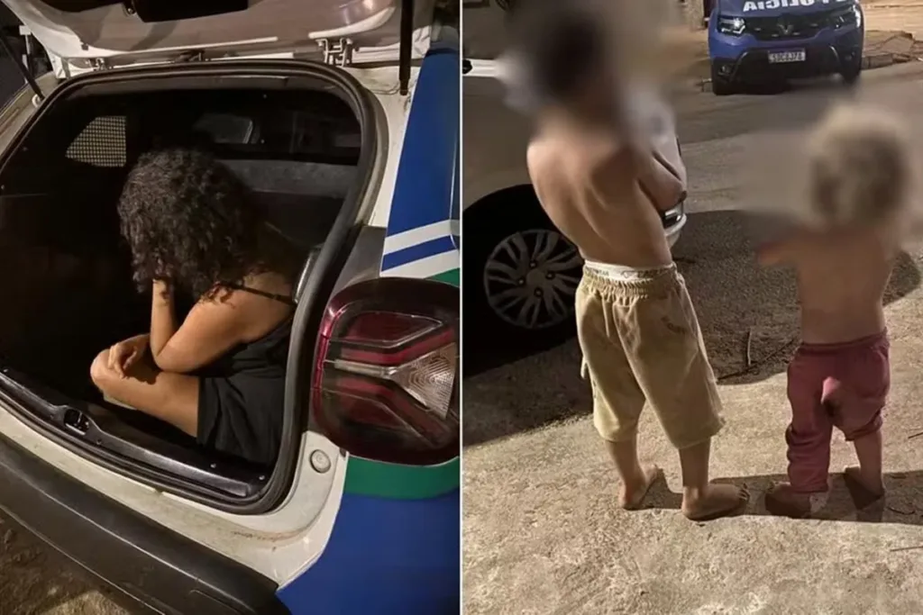 Babá é presa bêbada e suspeita de maus-tratos contra crianças em GO