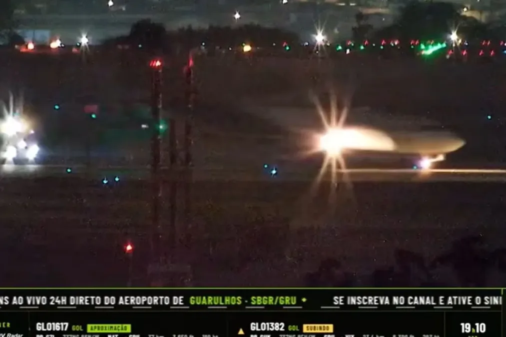 Boeing da Bolívia volta a Guarulhos e faz pouso emergencial após 30 minutos