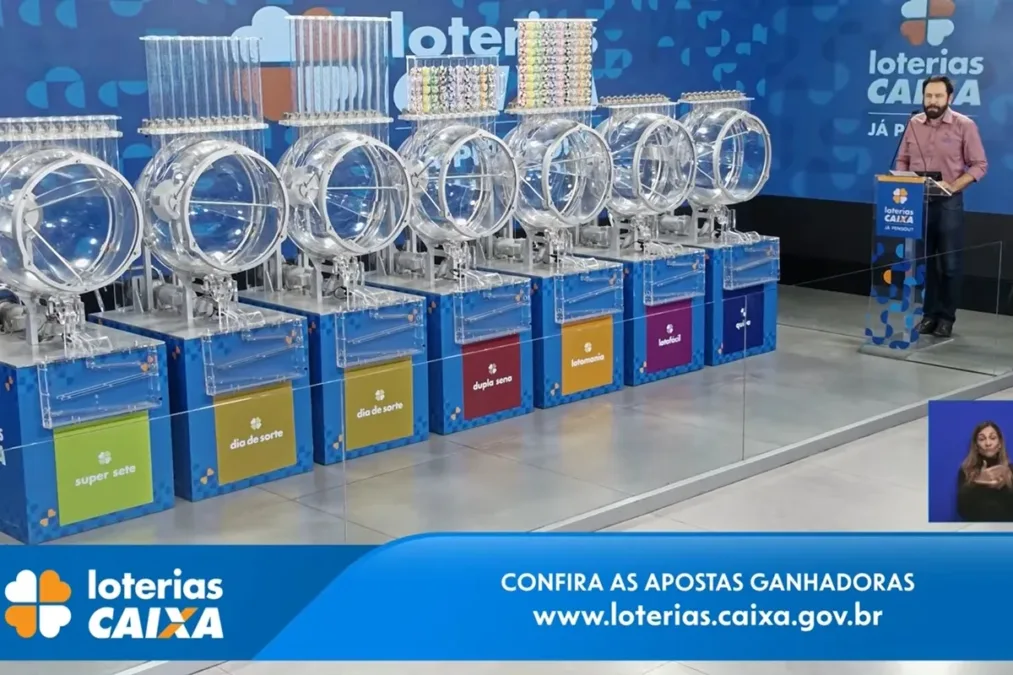 Caixa encerra transmissão e adia sorteios da Dupla Sena e Lotomania