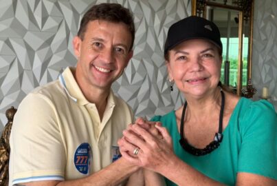 Lene Petecão declara apoio a Eduardo Velloso para o Senado.