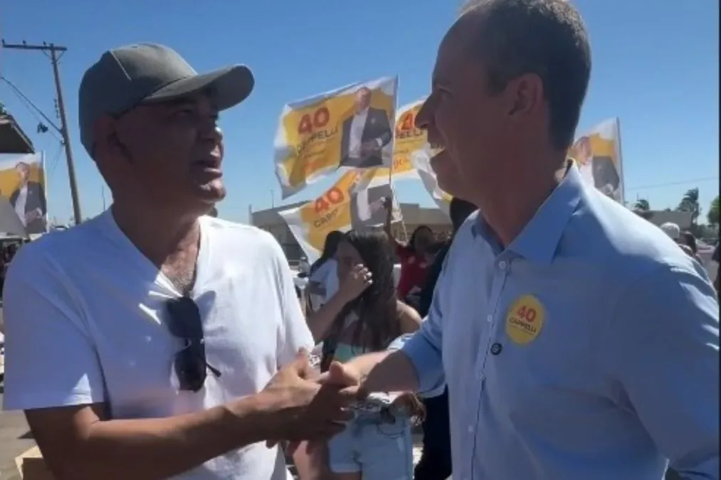 Cappelli inicia campanha ao GDF com missa e visita a feira em Samambaia