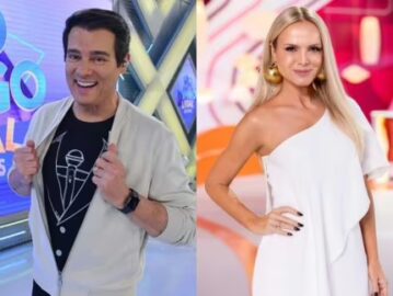 Eliana e Portiolli repetem Faustão e Gugu na concorrência dos domingos