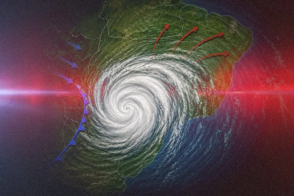 Com ventos de até 200 km/h, ciclone-bomba já impacta 11 estados