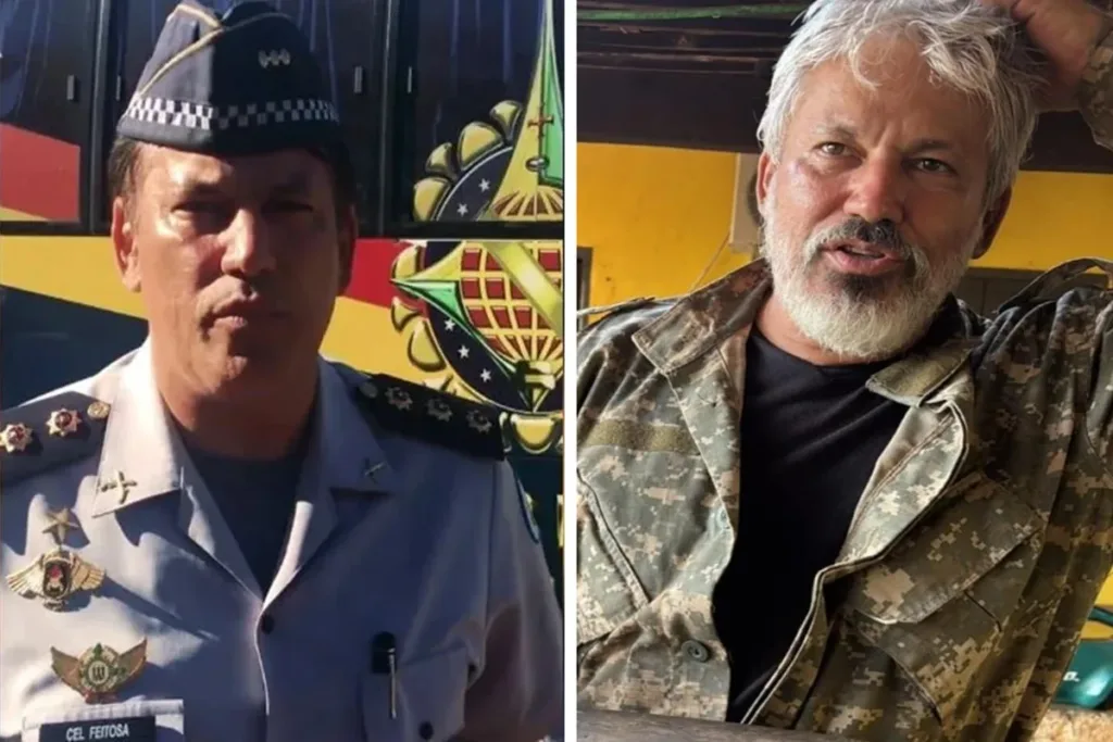 Da farda à plástica: veja antes e depois de coronel foragido da PMDF