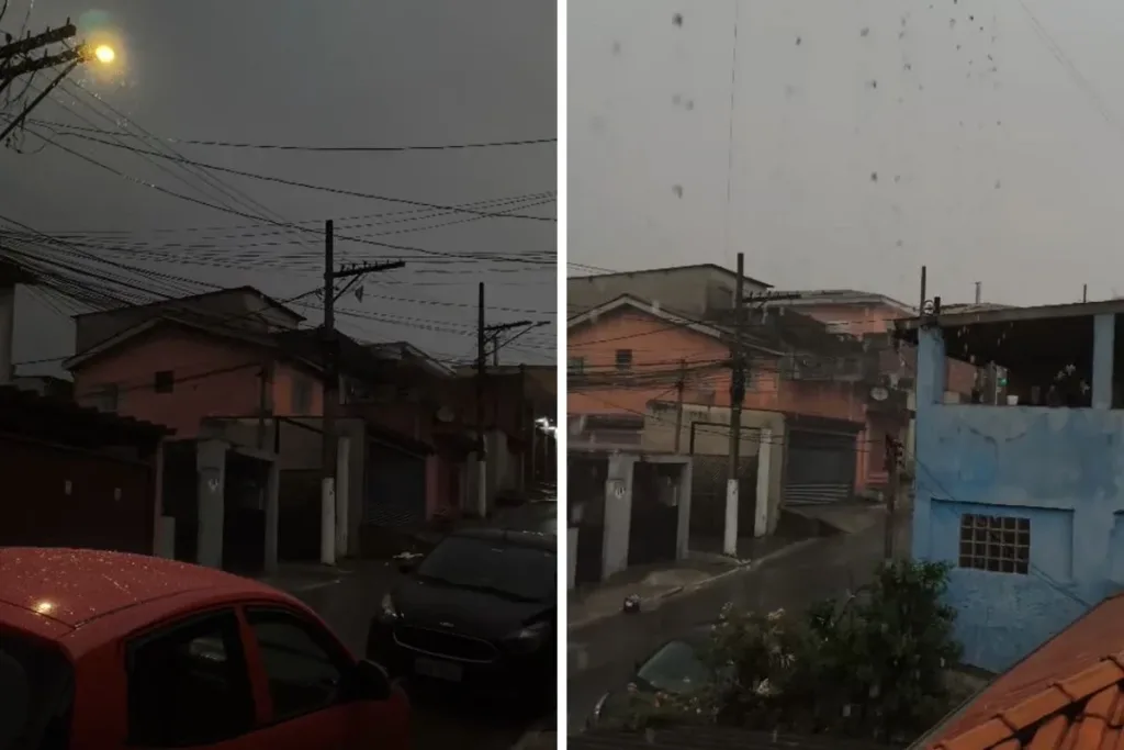Defesa Civil emite alerta severo para chuvas após dia virar noite em SP