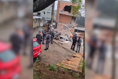 Defesa Civil interdita imóveis vizinhos após desabamento em São Bernardo