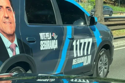 Deputado do PP faz propaganda irregular em veículo pelas ruas de SP