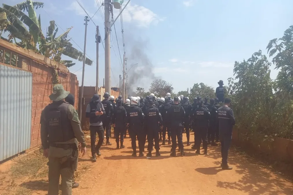 DF Legal volta a combater invasão em área do Parque Nacional de Brasília