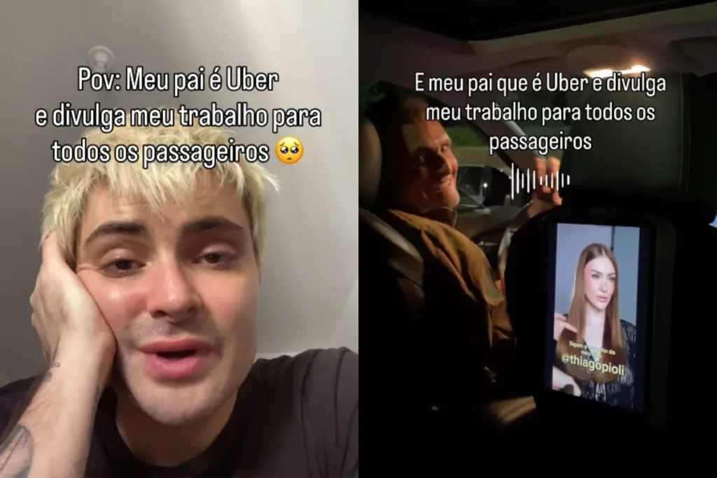 Dia dos Pais: pai apoia sonho de filho maquiador e emociona a web