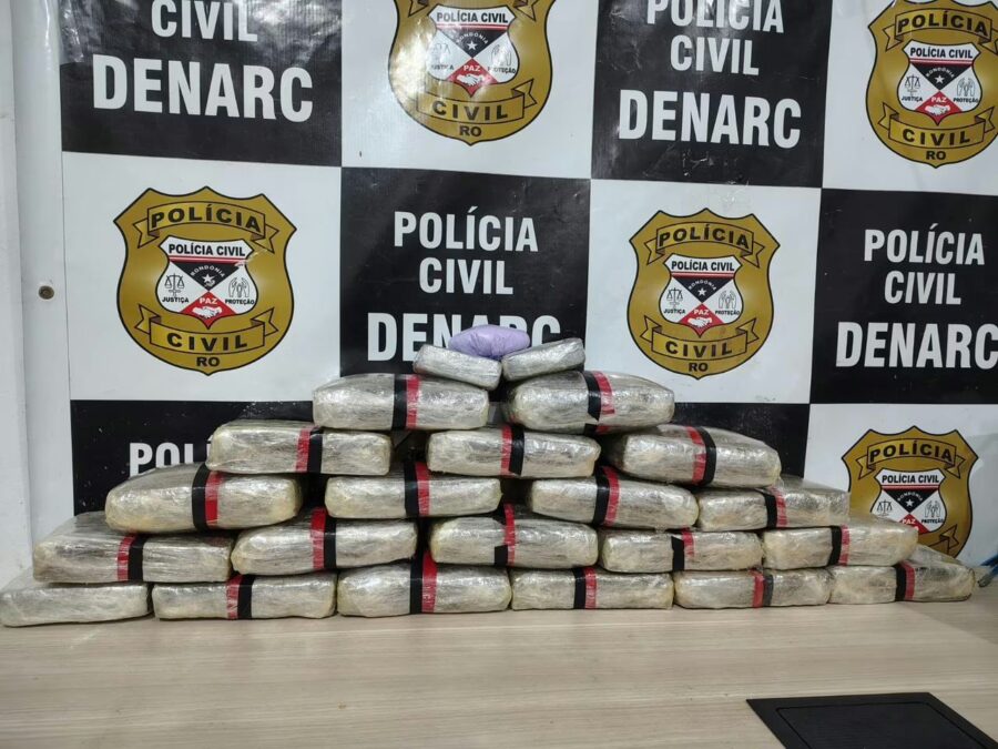 Foragido do Acre é preso em Porto Velho com 20 quilos de skunk