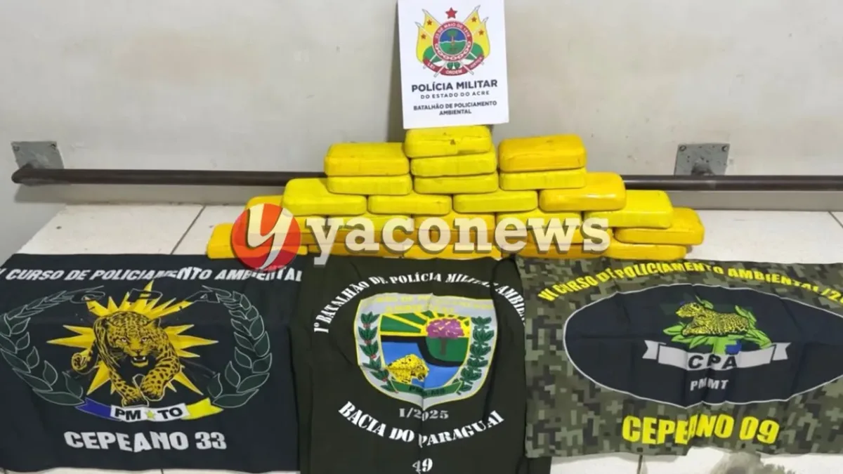 PM apreende drogas avaliadas em quase R$ 800 mil reais e prende suspeito na Transacreana, em Rio Branco