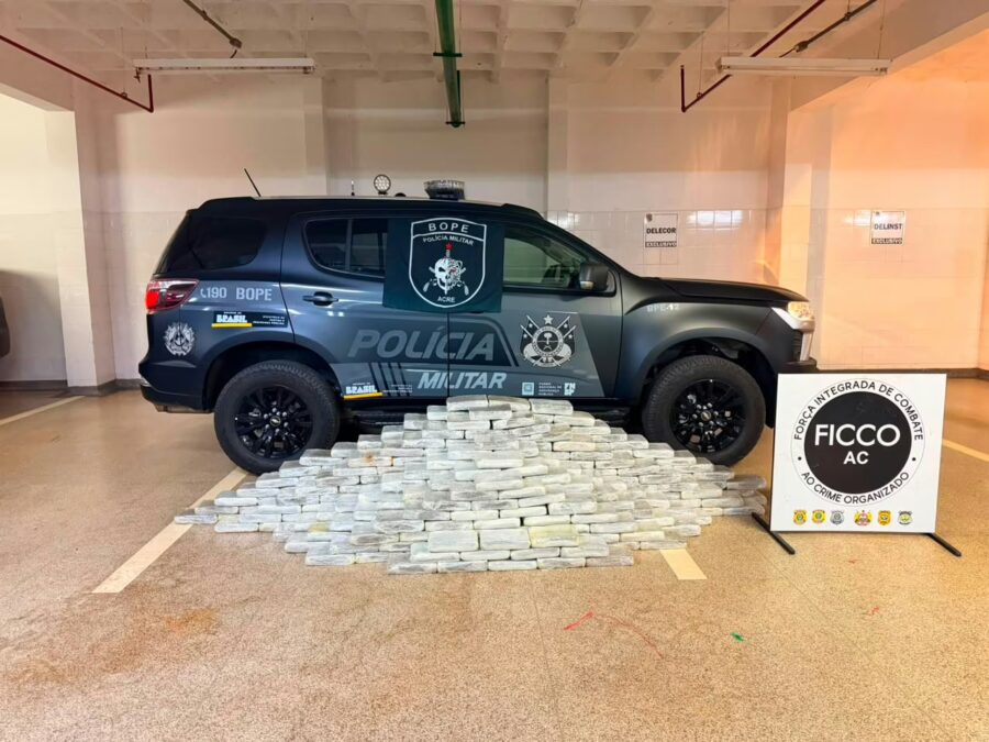 Apreensão de 373 quilos de skunk em Rio Branco ocorre após operação integrada