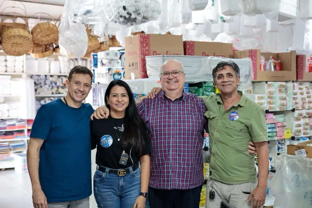 Velloso visita tradicional comércio de Rio Branco e defende mais segurança para quem gera emprego
