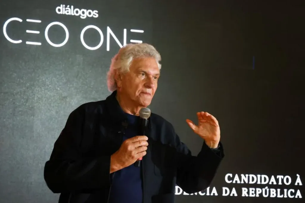 Em encontro com empresários, Caiado chama Lula e Flávio de covardes