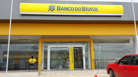 Fachada de agência do Banco do Brasil no Acre durante o mutirão Move BB Day.