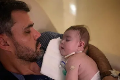 Filha de Juliano Cazarré é internada em CTI: "Reze com a gente"