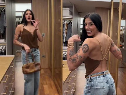 Ana Castela compartilha “arrume-se comigo” para um encontro e brinca: “Já está na hora”
