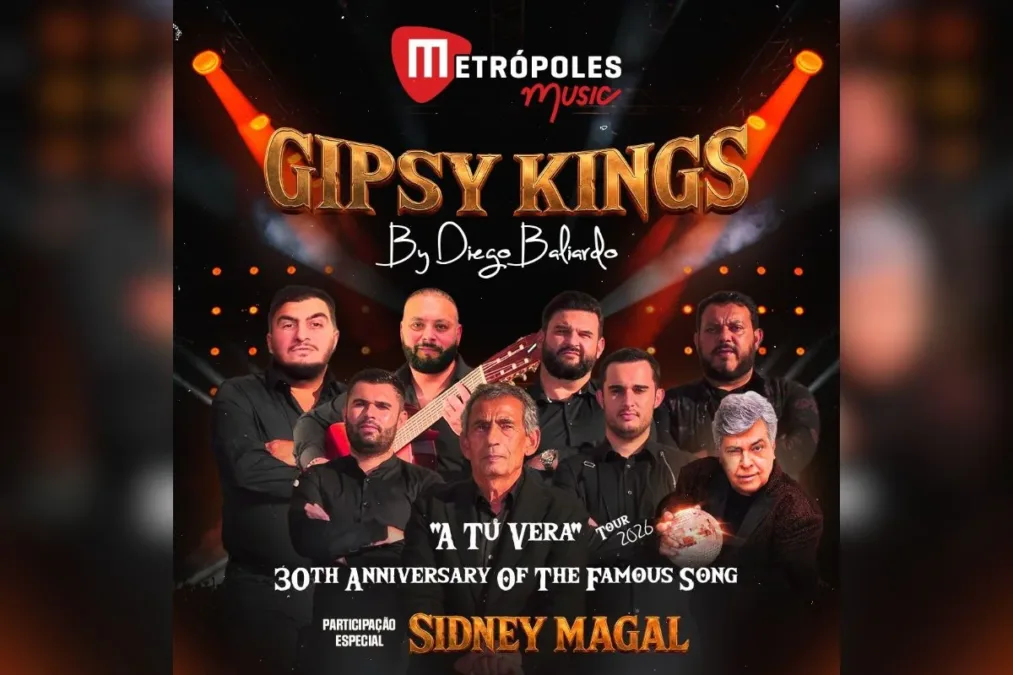 Gipsy Kings e Sidney Magal: vendas para show em Brasília abrem nesta quarta (5/8)