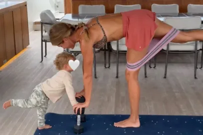 Gisele Bündchen mostra filho caçula em registro raro nas redes