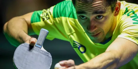 Europe Smash: Calderano vence de novo e terá Félix Lebrun nas quartas