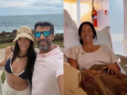 Ex-BBB Alberto Cowboy cumpre promessa e presenteia esposa com cirurgia plástica