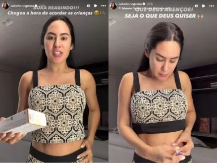 Isabelle Nogueira inicia congelamento de óvulos: “Só Deus sabe como está minha cabeça”