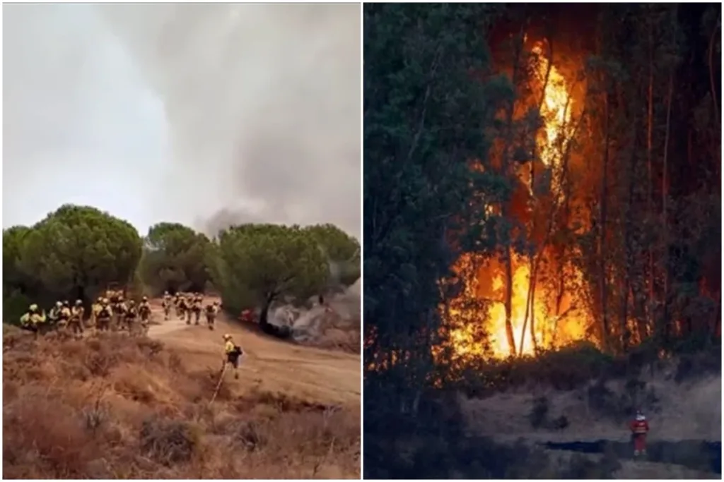 Incêndio na Espanha se espalha e mais de 400 pessoas são evacuadas