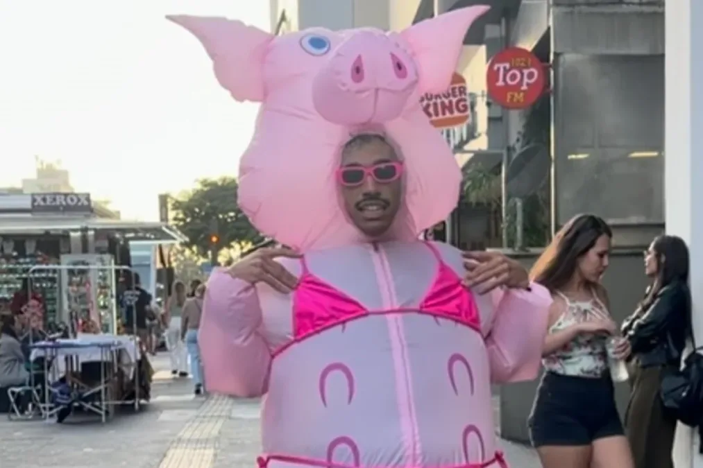 Influencer conhecido como Porquinho da Paulista desabafa após ser agredido