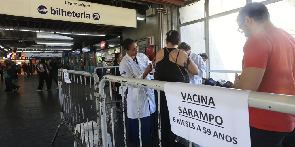 Ministério da Saúde reforça chamamento para vacina contra o sarampo