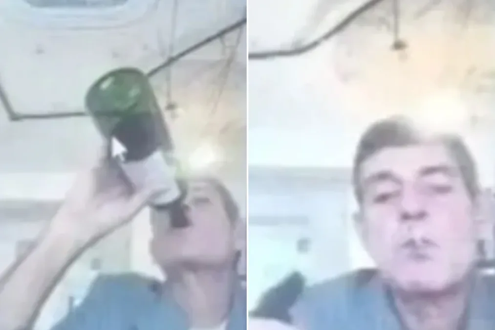 Juiz aparece fumando e bebendo vinho durante audiência virtual no TJMG