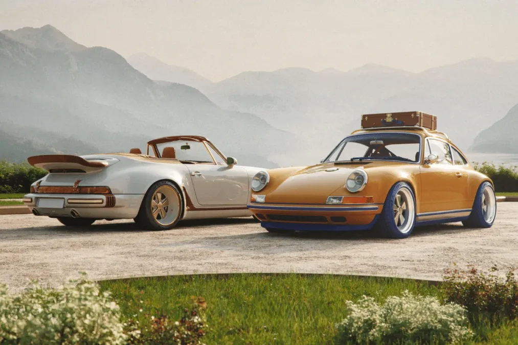 Louis Vuitton une alta moda e automobilismo em Porsche 911