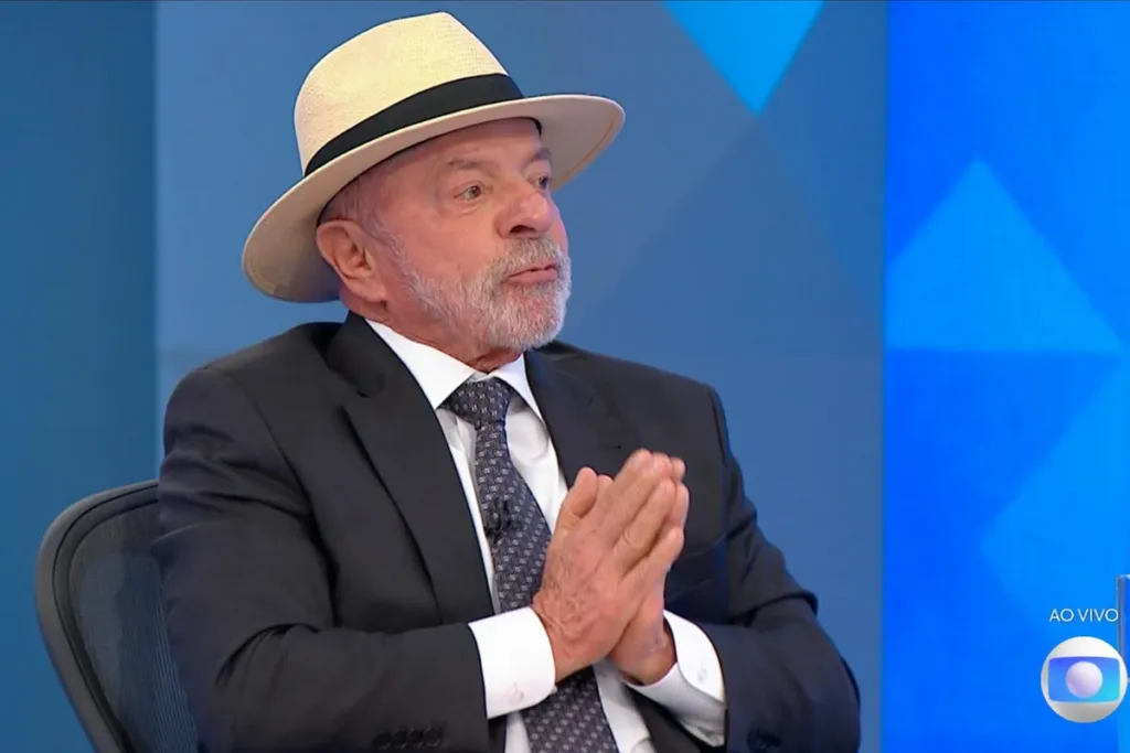 Lula ignorou Flávio Bolsonaro em sabatina do JN