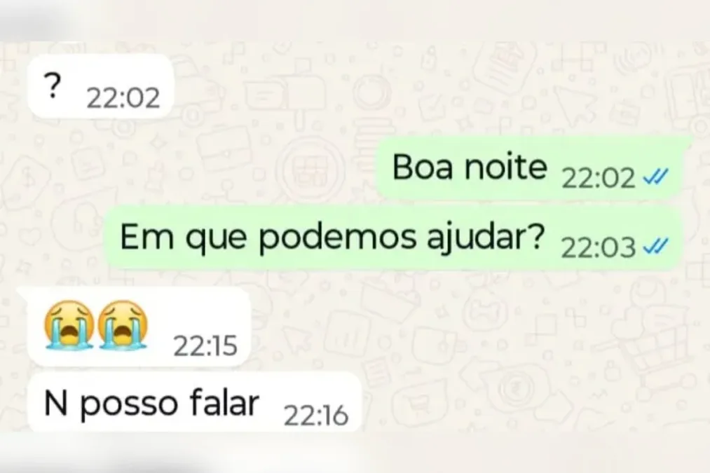 Menino usa emojis para pedir socorro após ex da mãe violar medida protetiva