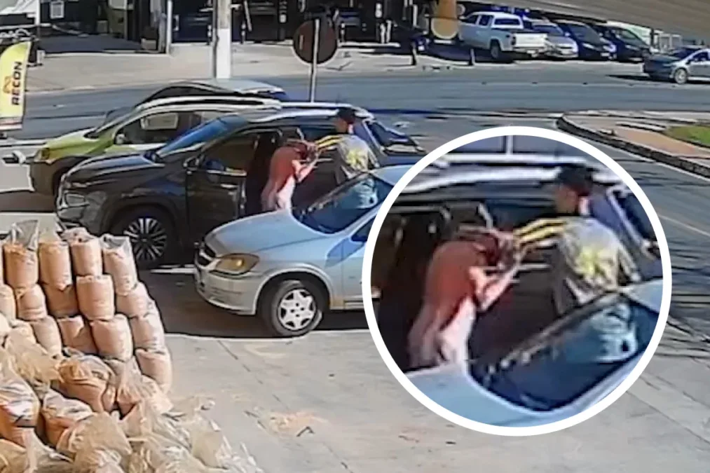 Motorista foi ameaçada de sequestro com canivete durante roubo de carro