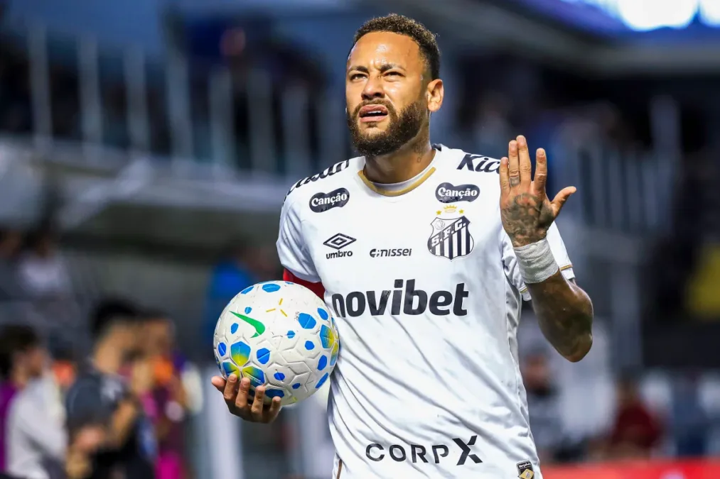 Neymar aceita desafio x1 feito por jornalista: "Não vai fugir, hein"