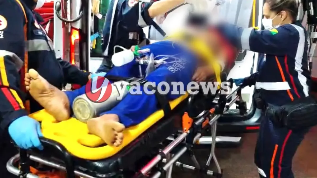Homem é atropelado por ônibus em Rio Branco e fica em estado grave