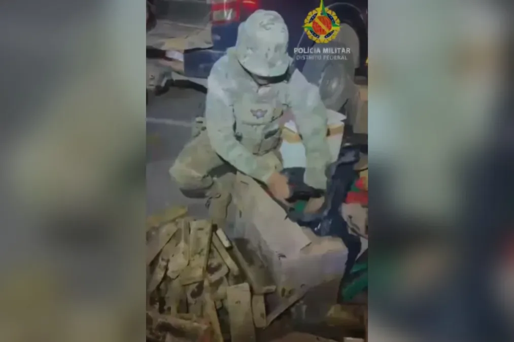 PMDF prende homem com mais de 700kg de maconha por tráfico interestadual