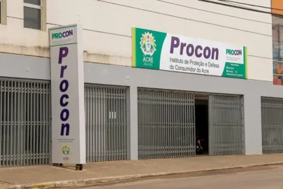 Fachada de agência bancária notificada pelo Procon em Feijó no Acre