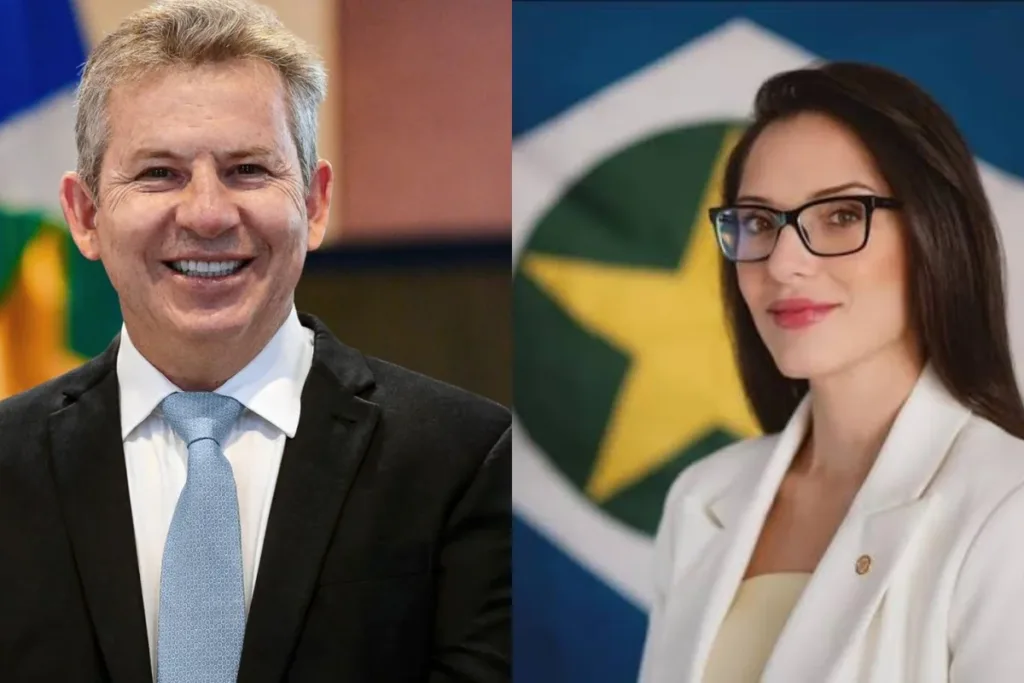 Real Time: Mauro Mendes e Janaína Riva lideram disputa ao Senado em MT