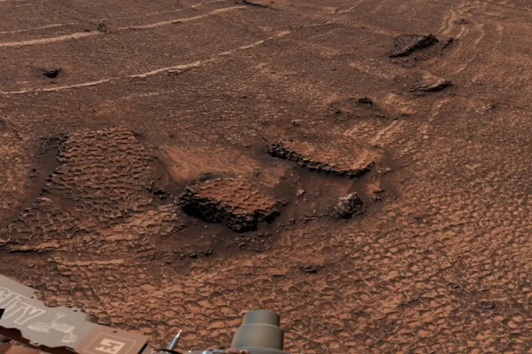 Rover Curiosity, da Nasa, encontra campos com “favos de mel” em Marte