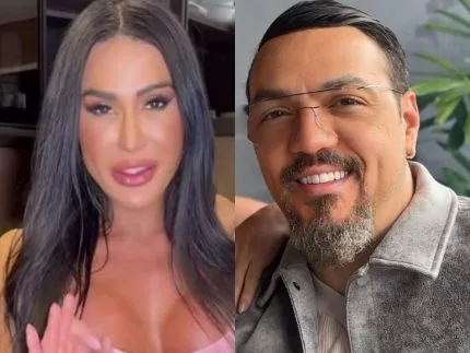 Belo e Gracyanne fecham acordo com MP em ação criminal envolvendo imóvel alugado