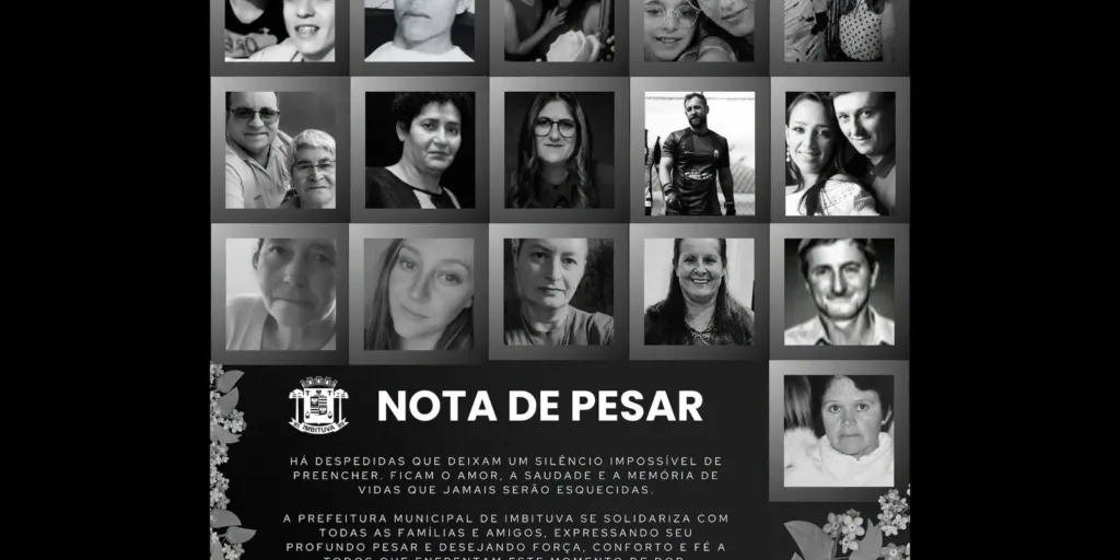 Vítimas do acidente na BR-737 são veladas em Imbituva