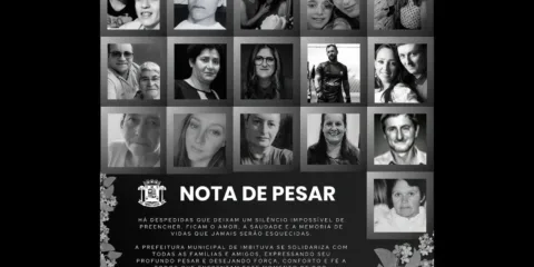 Vítimas do acidente na BR-737 são veladas em Imbituva 