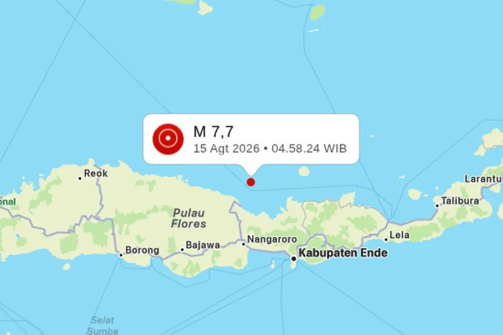 Terremoto de magnitude 7,7 atinge a Indonésia e gera alerta de tsunami