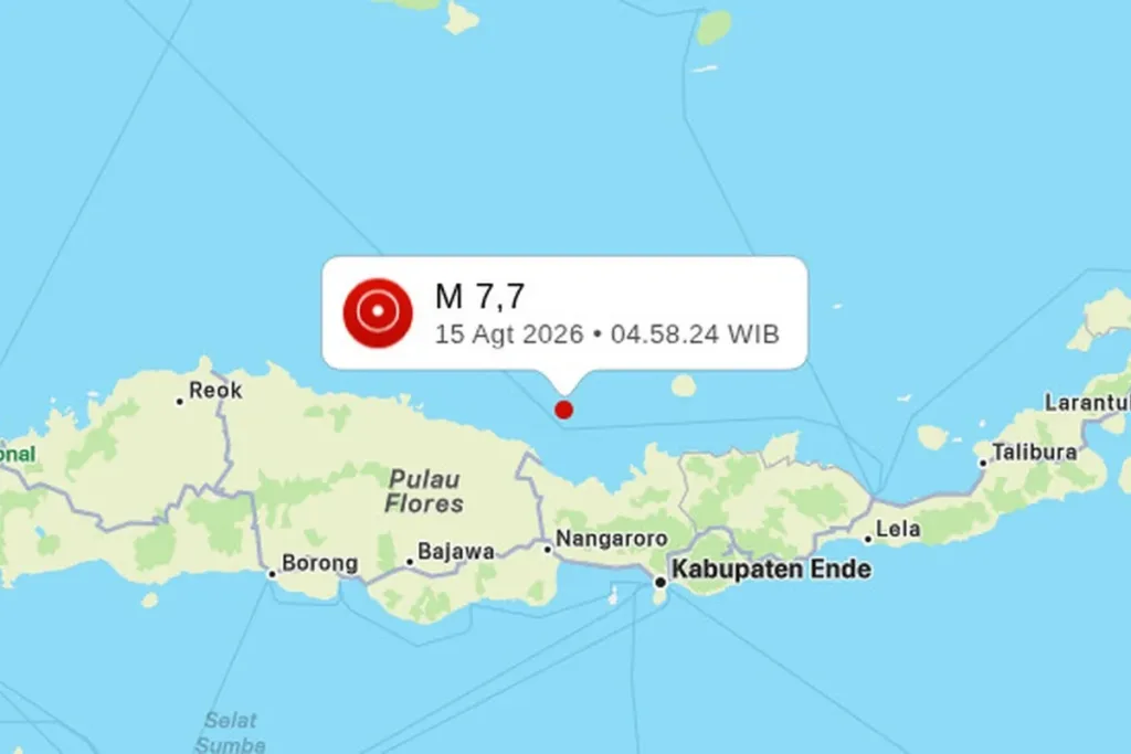 Terremoto de magnitude 7,7 atinge a Indonésia e gera alerta de tsunami