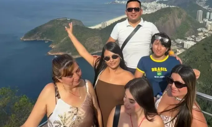 Colombiano se despede da mãe, irmã e sobrinha mortas em queda de helicóptero no Rio