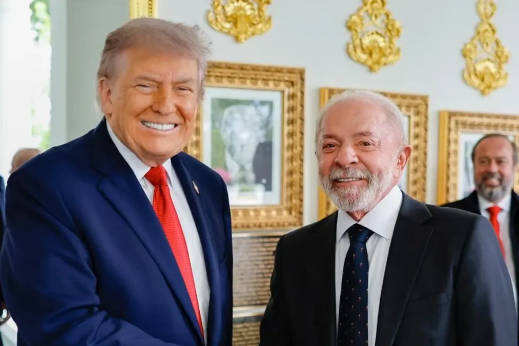 Trump diz a Lula que EUA não vão se envolver nas eleições no Brasil